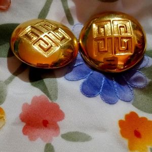 Vintage Givenchy Clip on Earrings